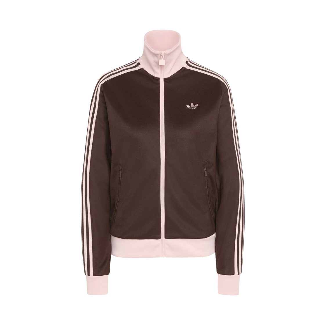 KD3742 (W) Adidas Classic Track Top Aurora Coffee Sandy Pink - US Sizing