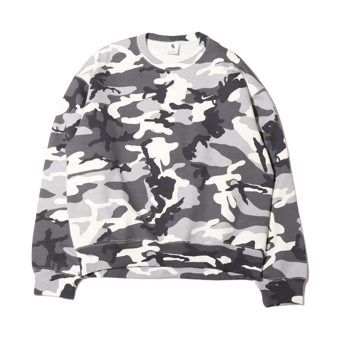 DN1256-133 Nike NRG Solo Swoosh Crewneck Grey - Asia
