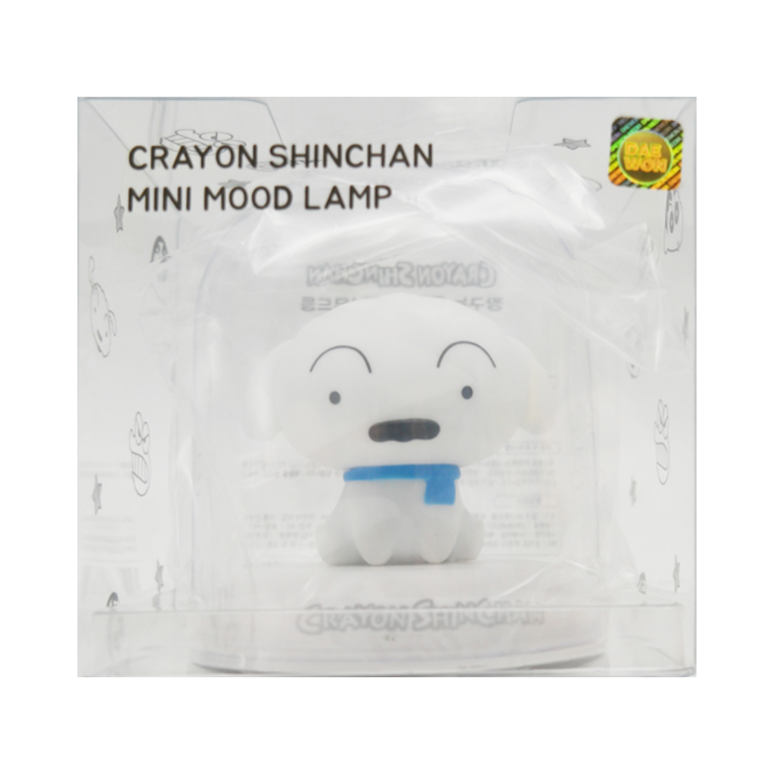 애니모어 흰둥이 미니 무드등(Animore Crayon Shinchan Shiro Mini Mood Lamp)