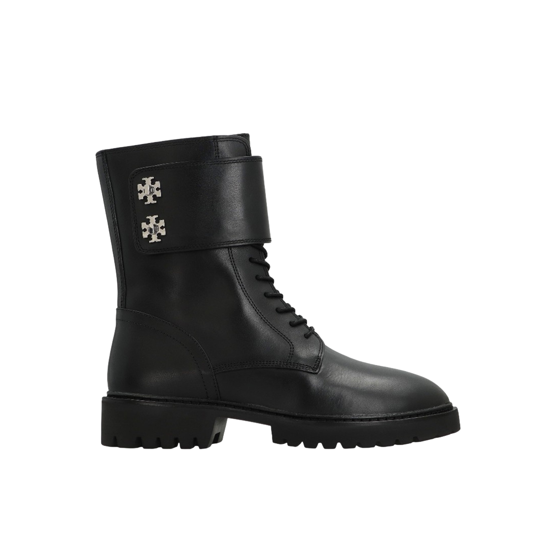 173620-006 (W) Tory Burch Leather Ankle Boots Black
