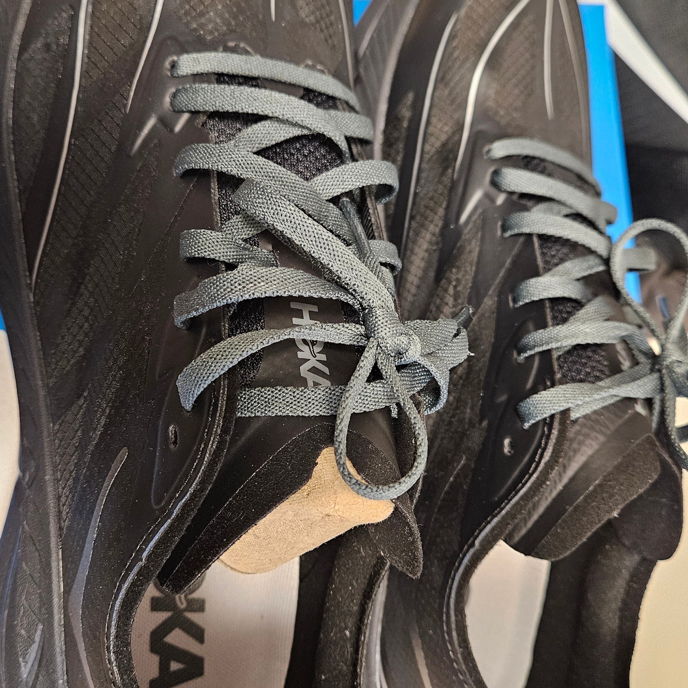 Hoka Mafate Speed 4 Lite Black Outer Orbit 착용 스타일