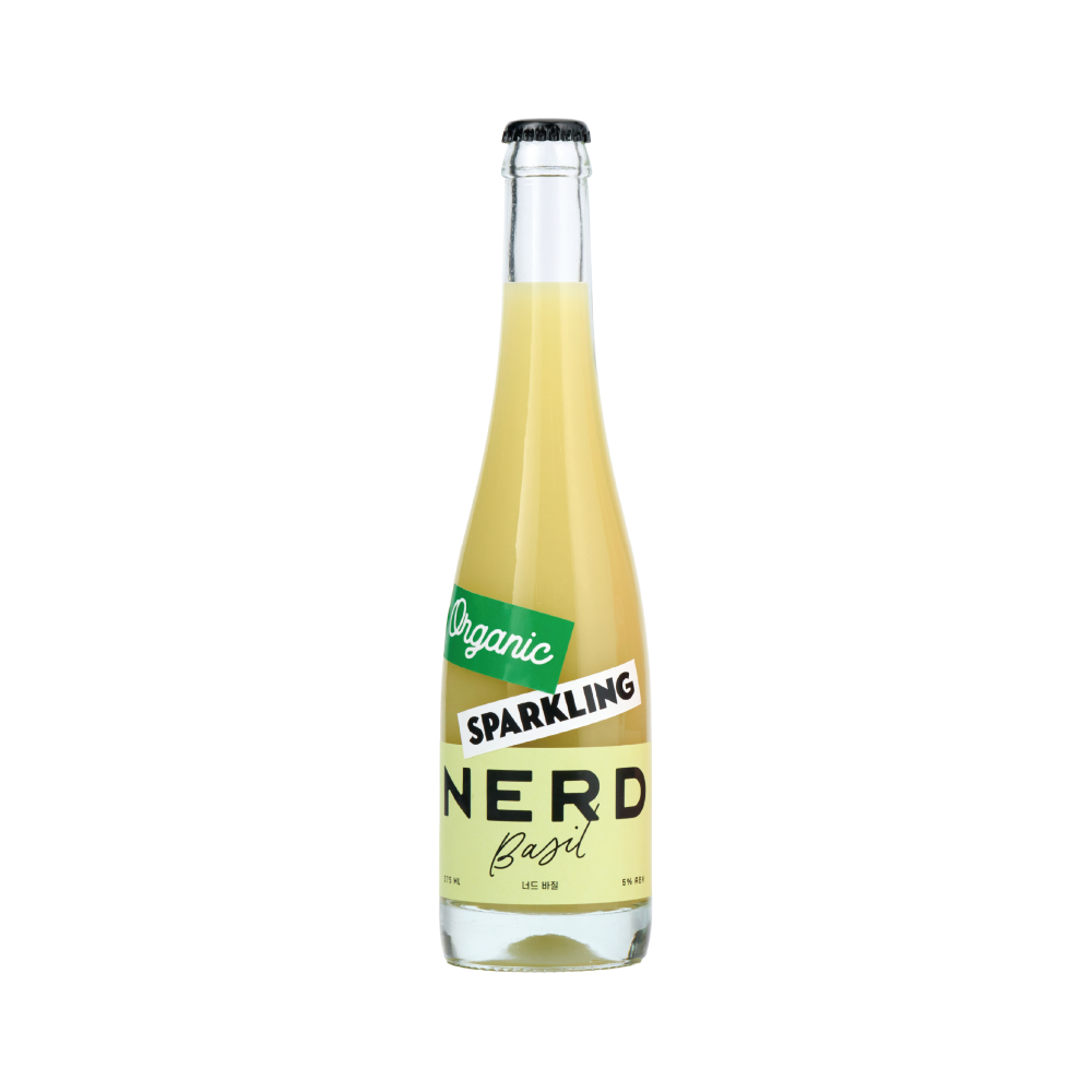 너드 바질 스파클링 1병 375ml 5도(NERD Basil Sparkling 375 ml / 5% ABV)