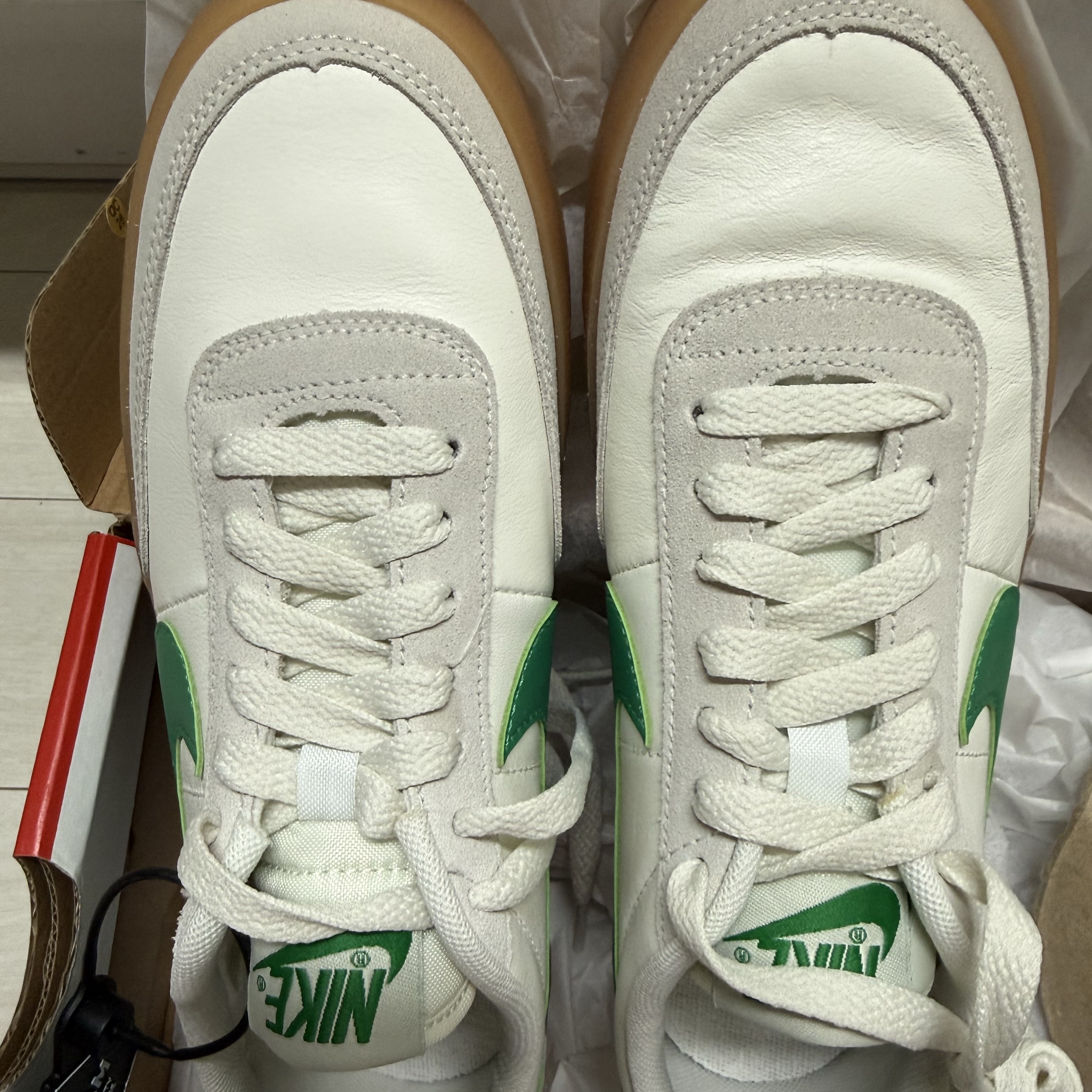 Nike x J.Crew Killshot 2 Lucid Green 착용 스타일