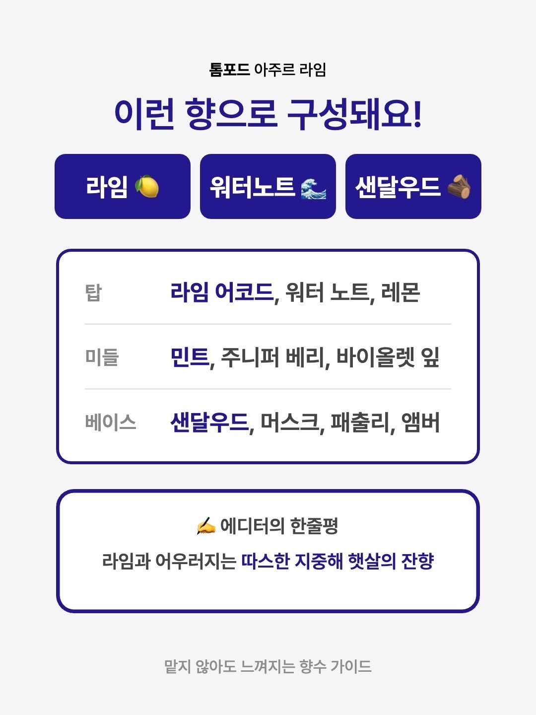 Tom Ford Azure Lime Eau De Parfum 50ml 착용 스타일 - 3