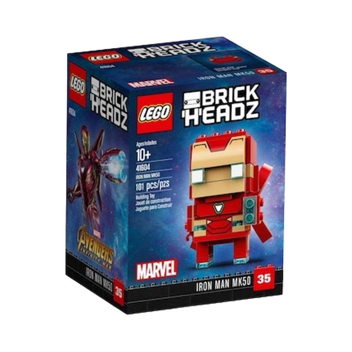 레고 브릭헤즈 마블 아이언맨 MK50(Lego Brickheadz Marvel Iron Man MK50) - 2