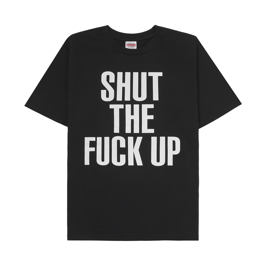 슈프림 x 넘버 나인 셧 업 티셔츠 블랙 - 25FW(Supreme x Number (N)ine Shut Up Tee Black - 25FW)