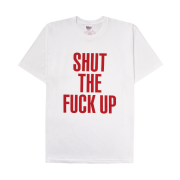 Supreme x Number (N)ine Shut Up Tee White - 25FW