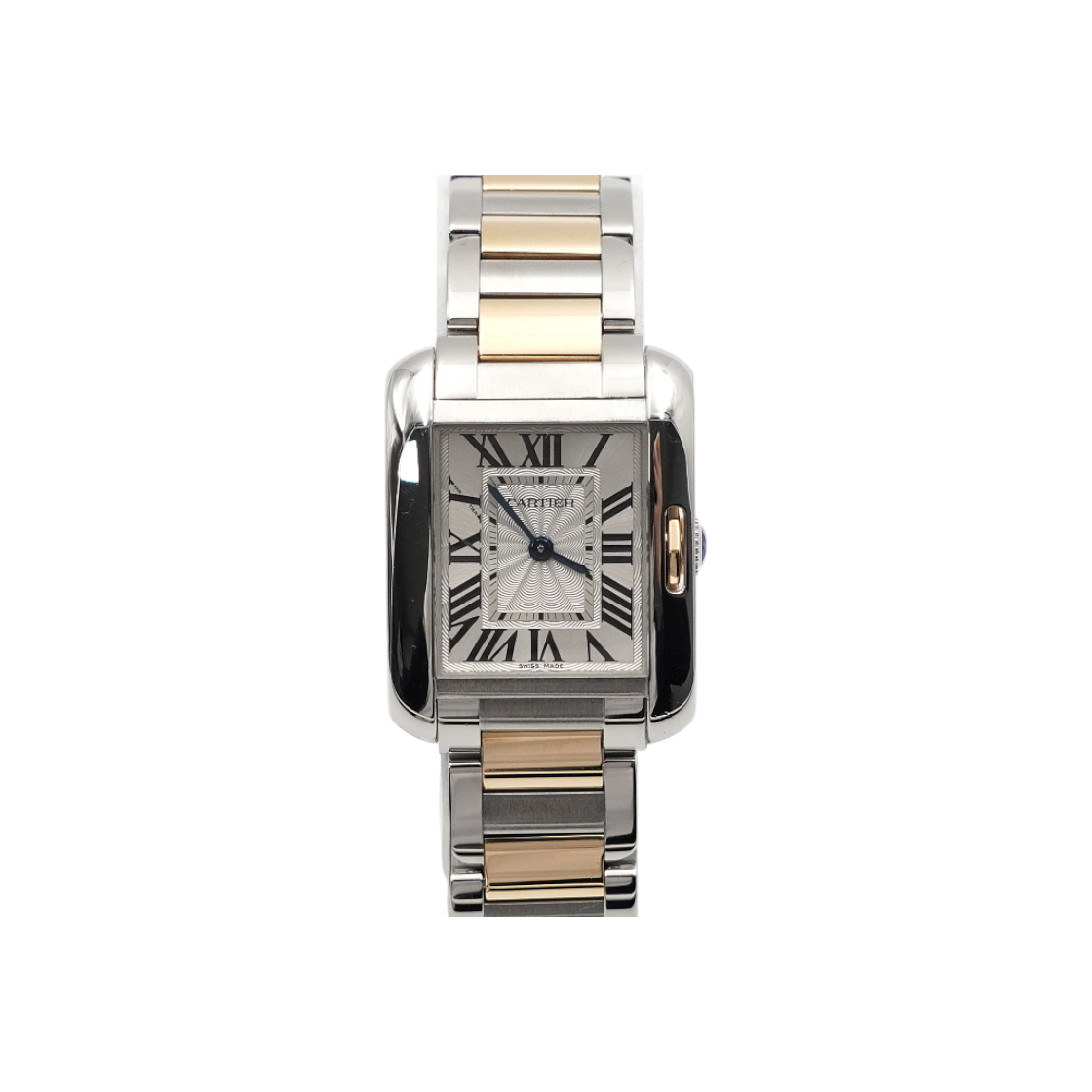 IT56J8L5RSPD Cartier W5310046 18K Gold Combination Tank Anglaise Small Quartz Women's Watch