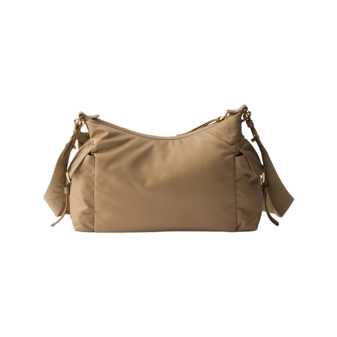 프라다 익스플로어 라지 리나일론 앤 레더 백 카멜 브라운(Prada Explore Large Re-Nylon and Leather Bag Camel Brown) - 2