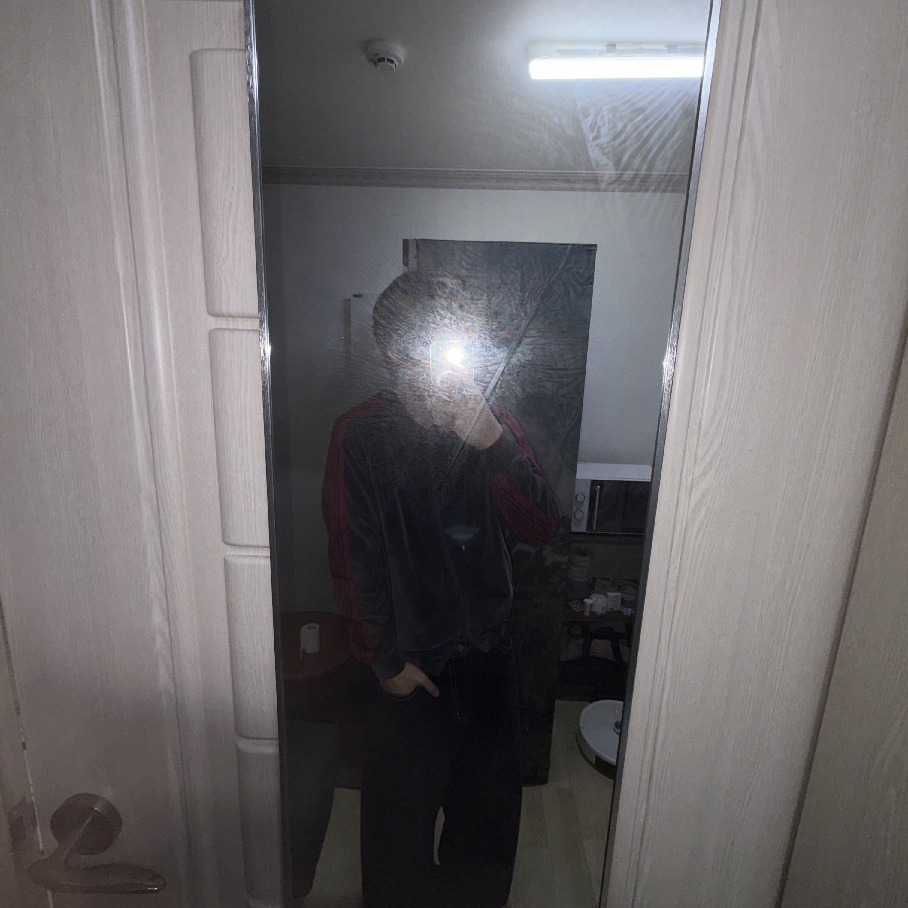 Needles R.C. Track Jacket Velour Charcoal 착용 스타일 - 2