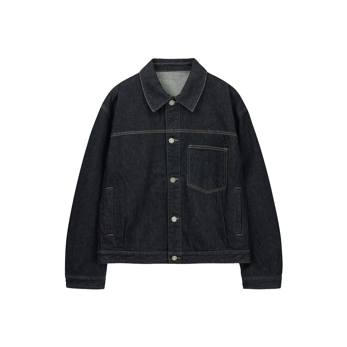 티엔지티 Type-1 데님 자켓 로우인디고(TNGT Type-1 Denim Jacket Raw Indigo)