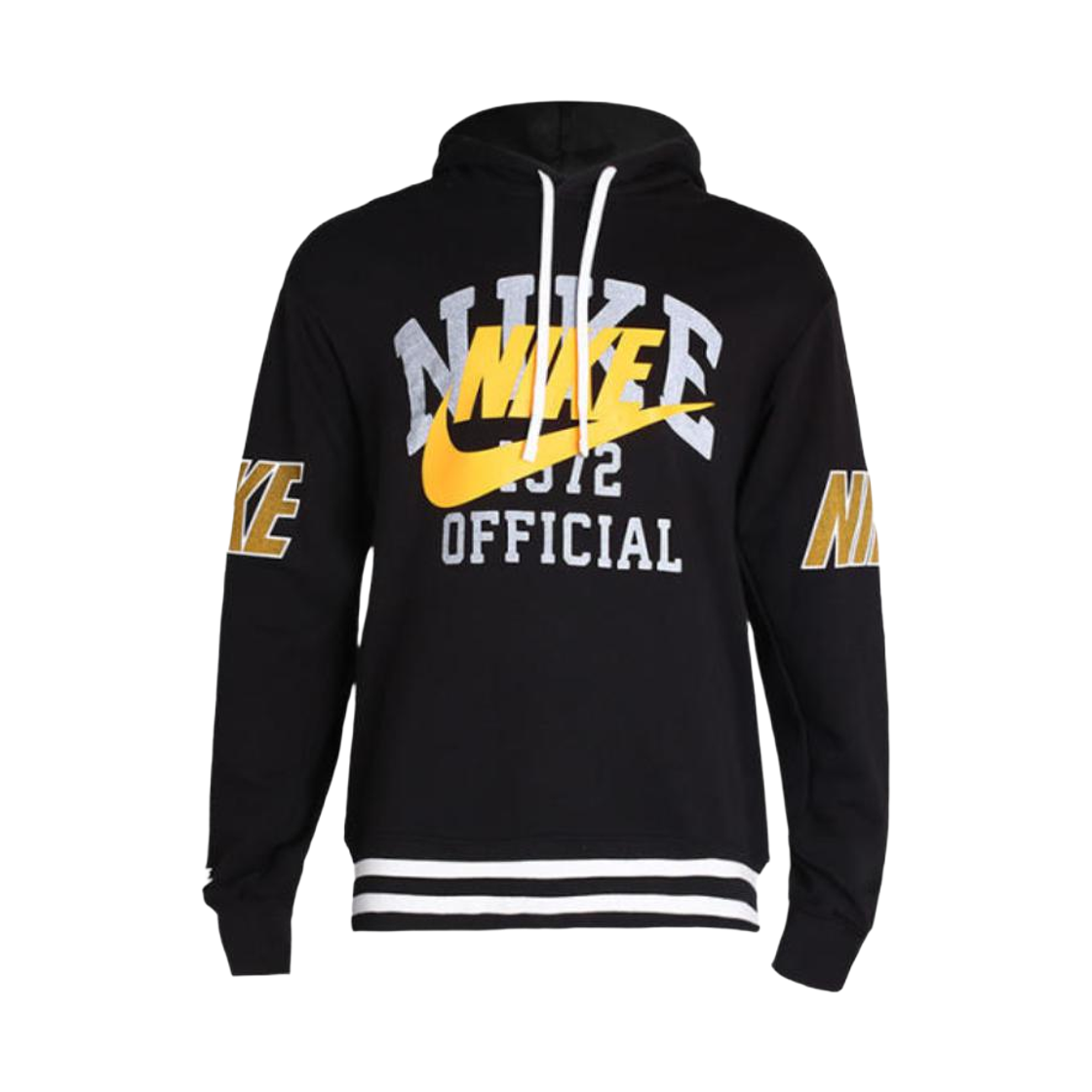 DD6168-010 Nike NSW French Terry Pullover Hoodie Black - US/EU
