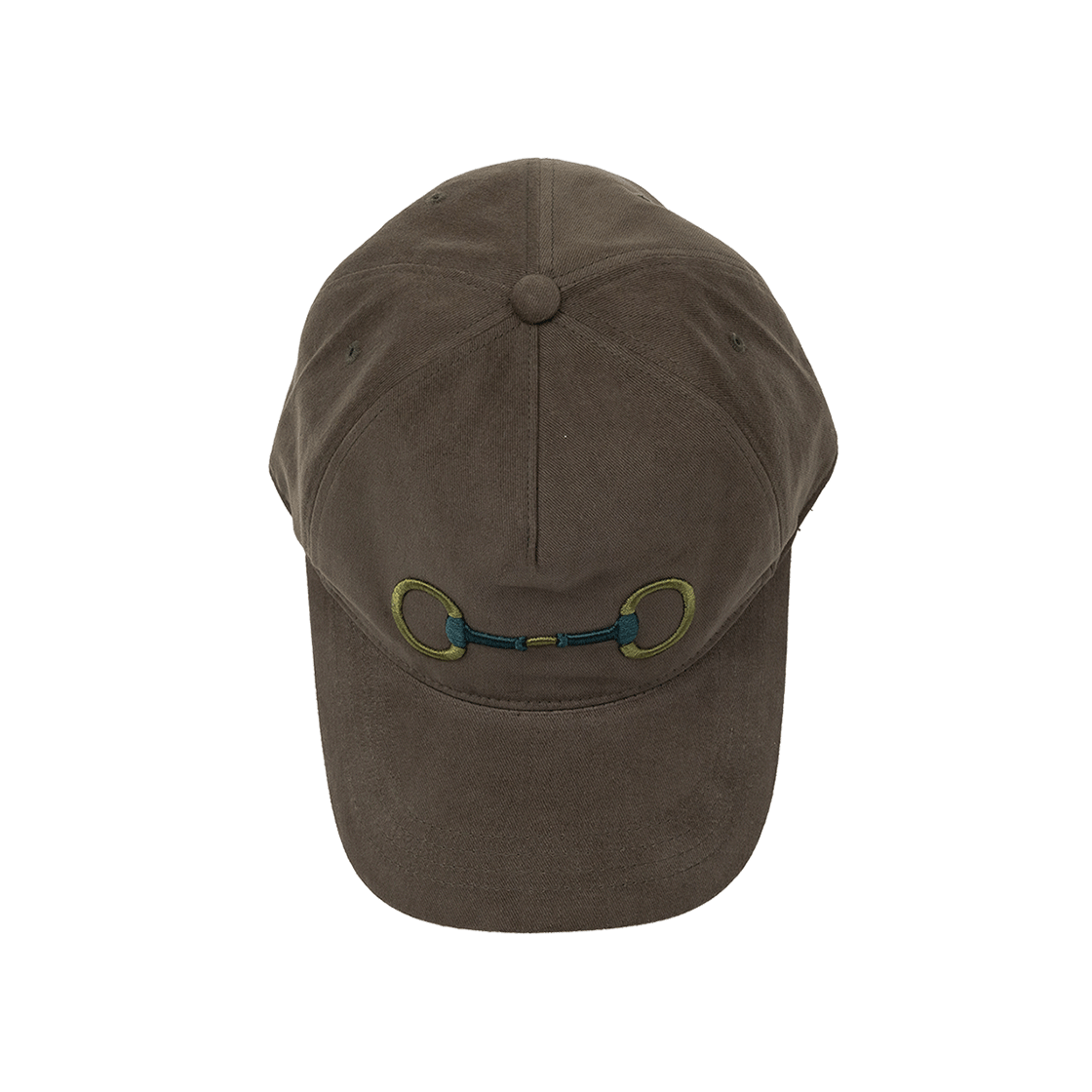 fab-24cs-ac01 FABEUR Horsebit Cap Khaki