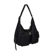 vunque Hey Double Pocket Cordura Hobo M Black