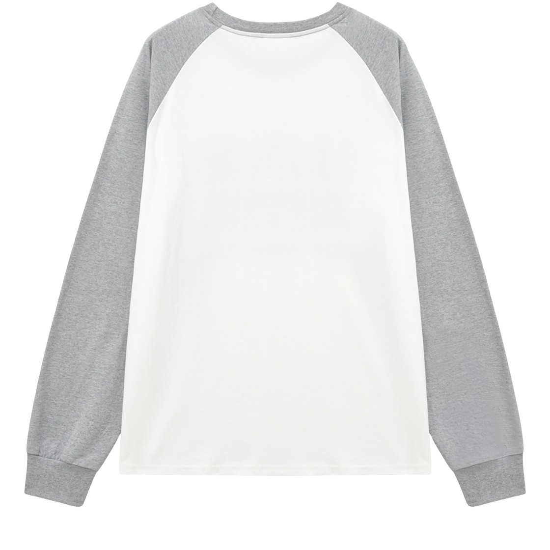 캑터스도넛마켓 선인장 래글런 롱슬리브 티셔츠 – 멜란지 그레이(Cactusdonutmarket Cactus Raglan Long Sleeve T-shirt - Melange gray) - 2