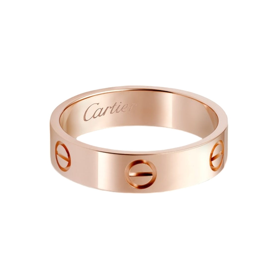 까르띠에 러브 클래식 링 핑크 골드(Cartier Love Classic Ring Pink Gold) - 1