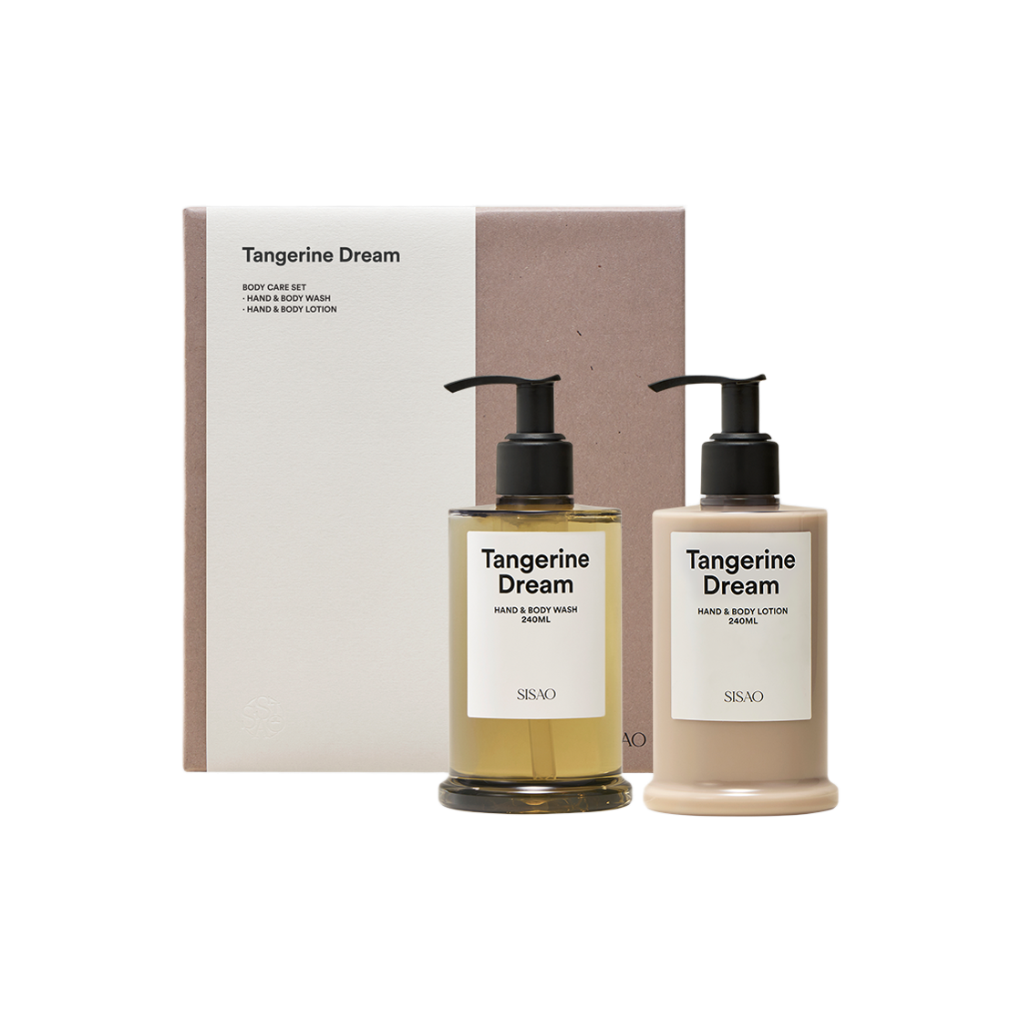 시사오 탠저린 드림 바디 케어 세트(SISAO Tangerine Dream Body Care Set)