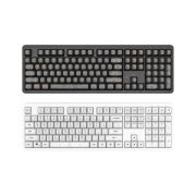 COX XM108 AURA SEEKEY Transparent Keycap Office & Gaming Keyboard