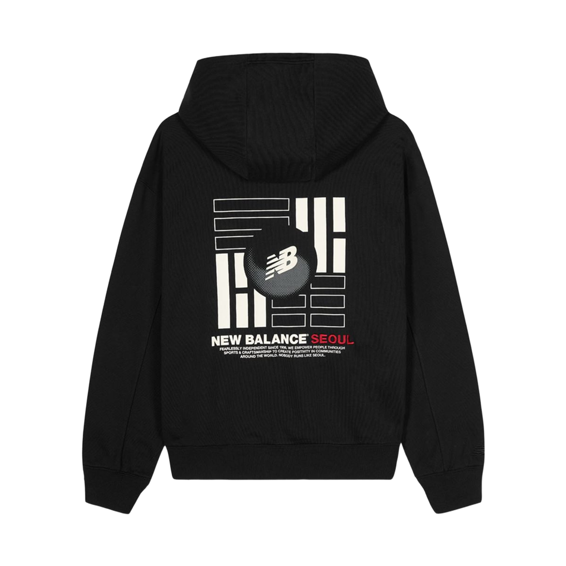 뉴발란스 건곤감리 익스클루시브 후드 블랙(New Balance Geongongamri Exclusive Hoodie Black) - 1