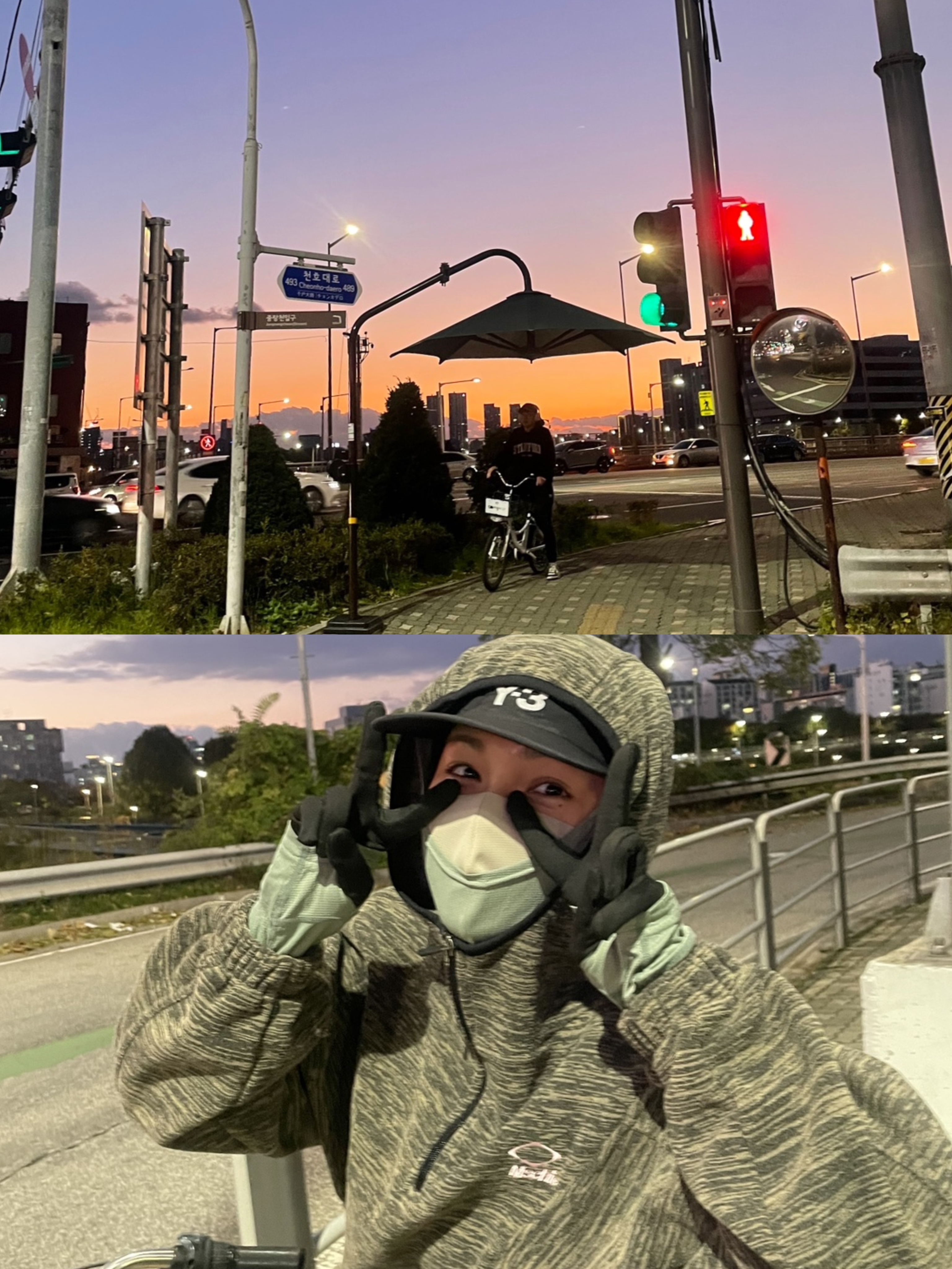 Adidas Adizero EVO SL Core Black Iron Metallic, Y-3 Running Cap Black 착용 스타일 - 2