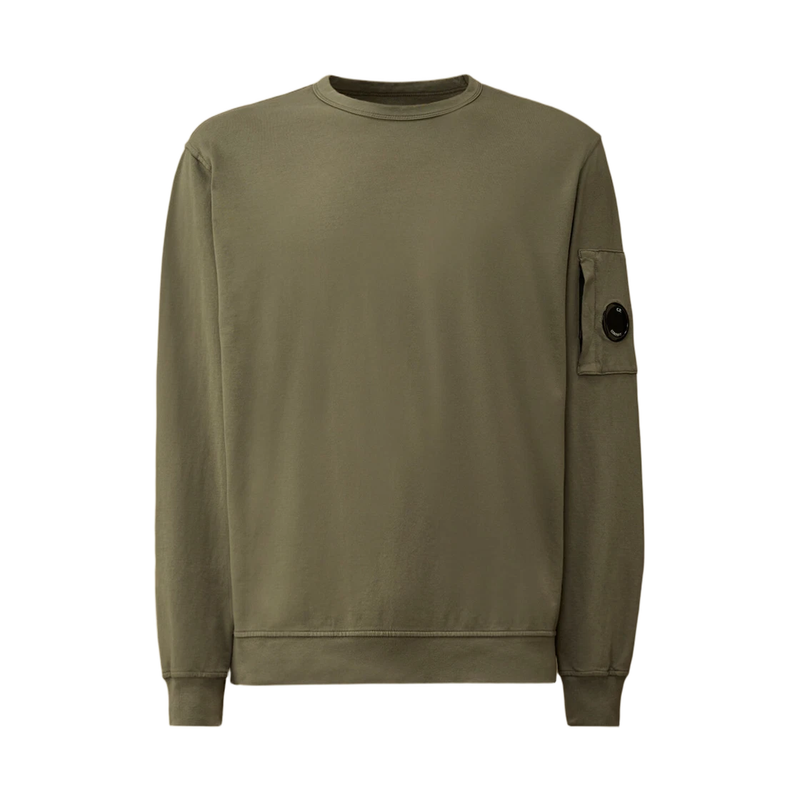 C.P. Company C.P. Company Light Fleece Crewneck Sweatshirt Gunmetal Grey - 26SS · S