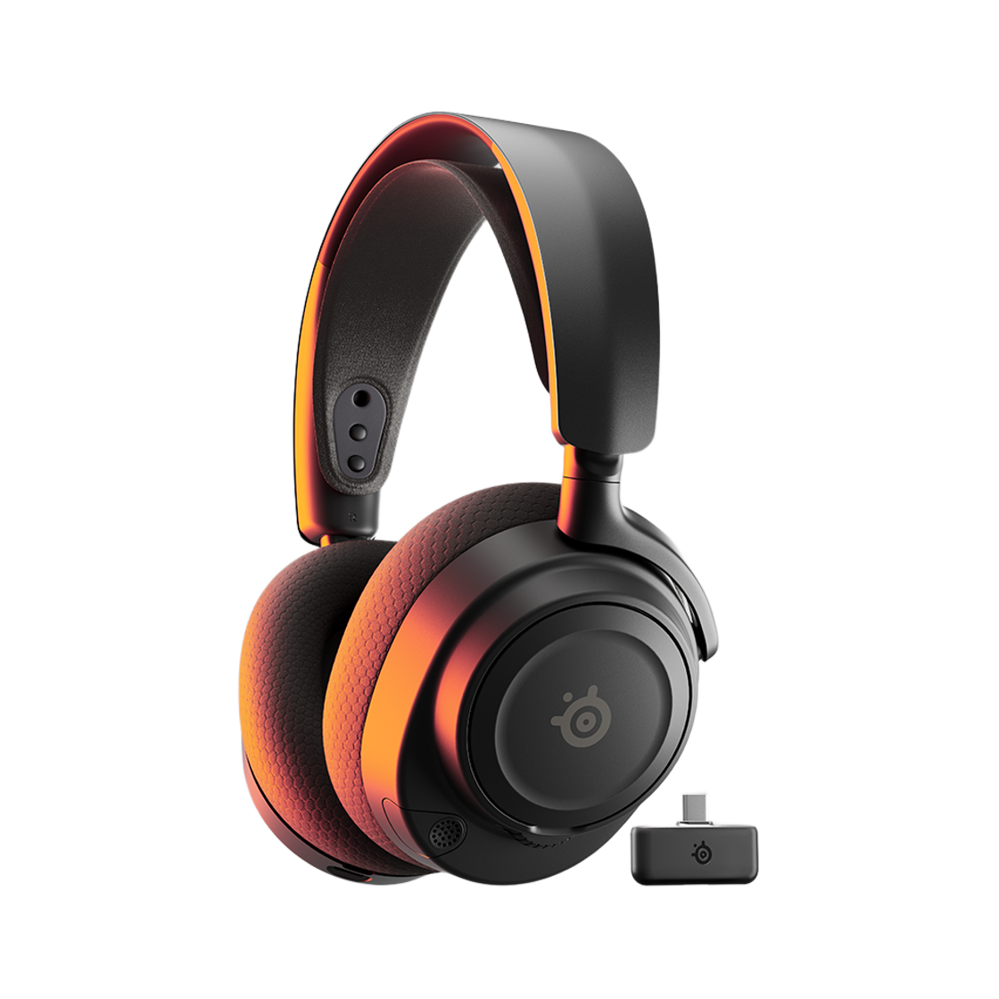 스틸시리즈 Arctis Nova 7 Gen2 듀얼 무선 게이밍 헤드셋 블랙(Steelseries Arctis Nova 7 Gen2 WL gaming headset)
