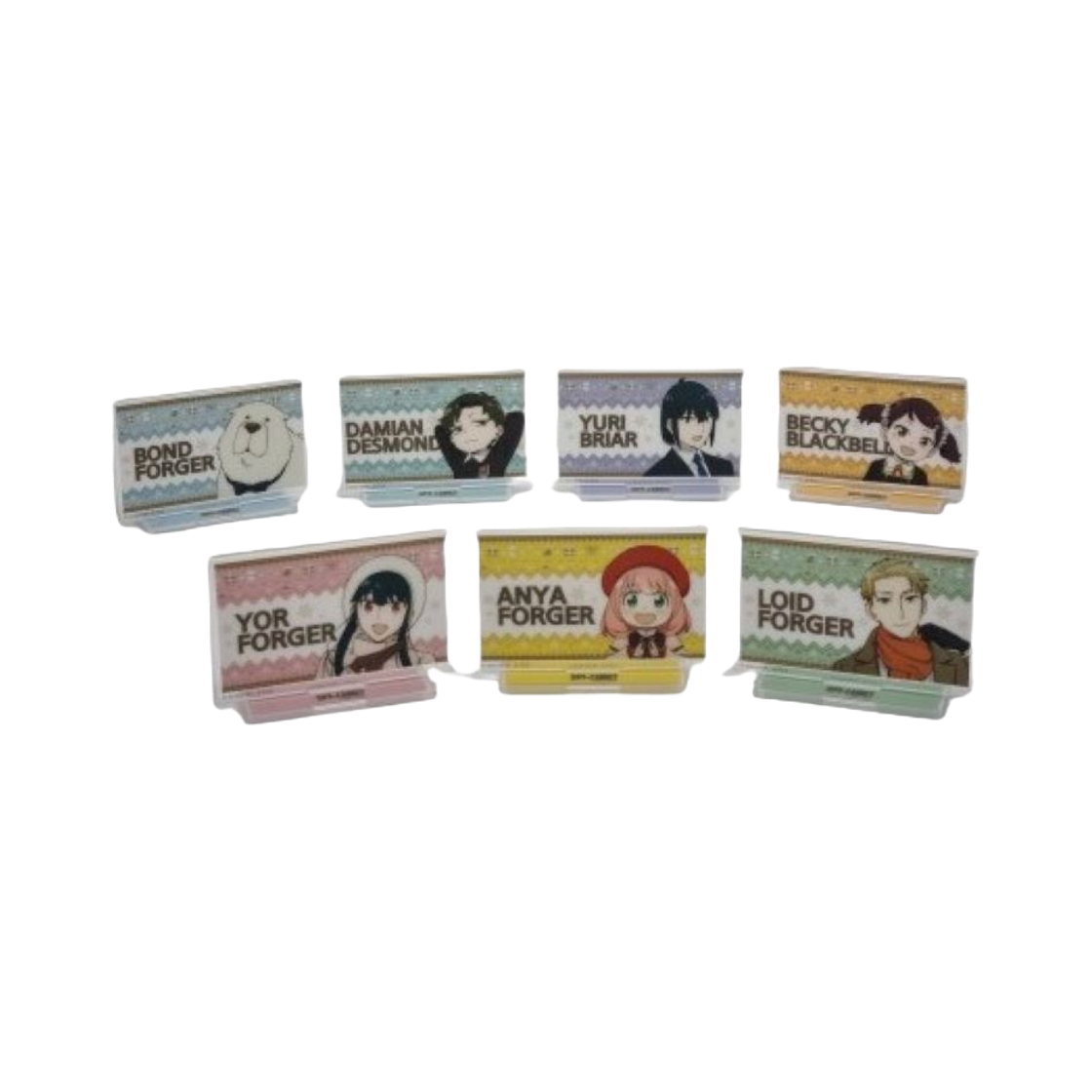 8809963710689 Animore Spyfamily Random Name Acrylic Stand Figure