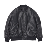 GU x Undercover Fake Leather Reversible Blouson Black