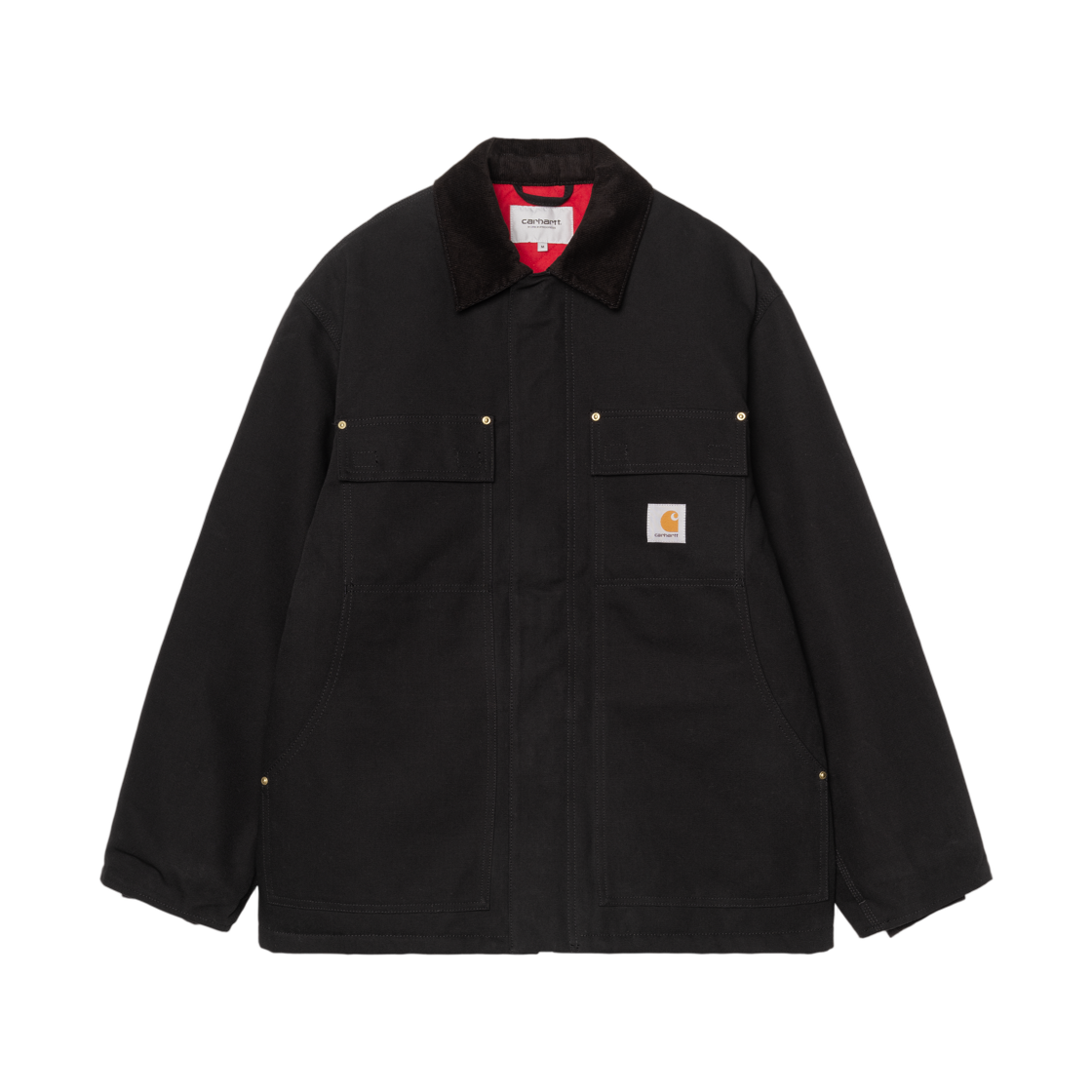 I036239-00E-01 Carhartt WIP OG Arctic Coat Black Black Rigid