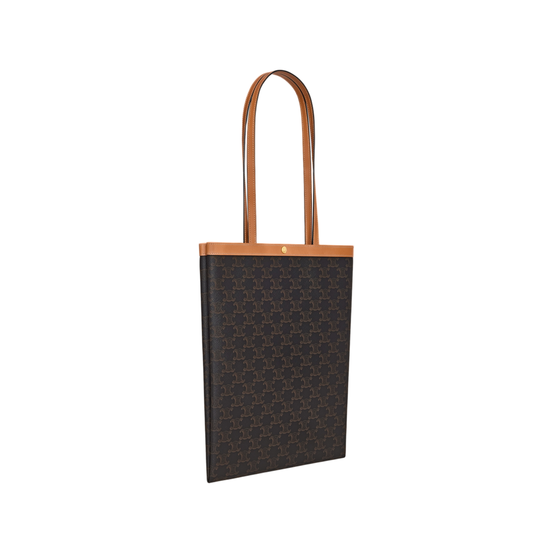 셀린느 미디움 플랫 쇼퍼 트리옹프 캔버스 미엘(Celine Medium Flat Shopper in Triomphe Canvas Miel) - 2