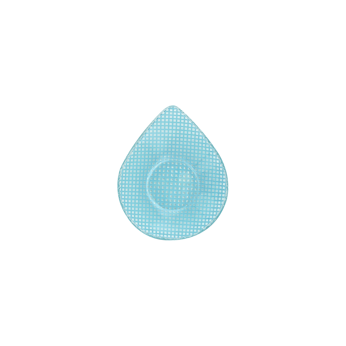 에딩 체키 물방울 미니 소스플레이트 터콰이즈