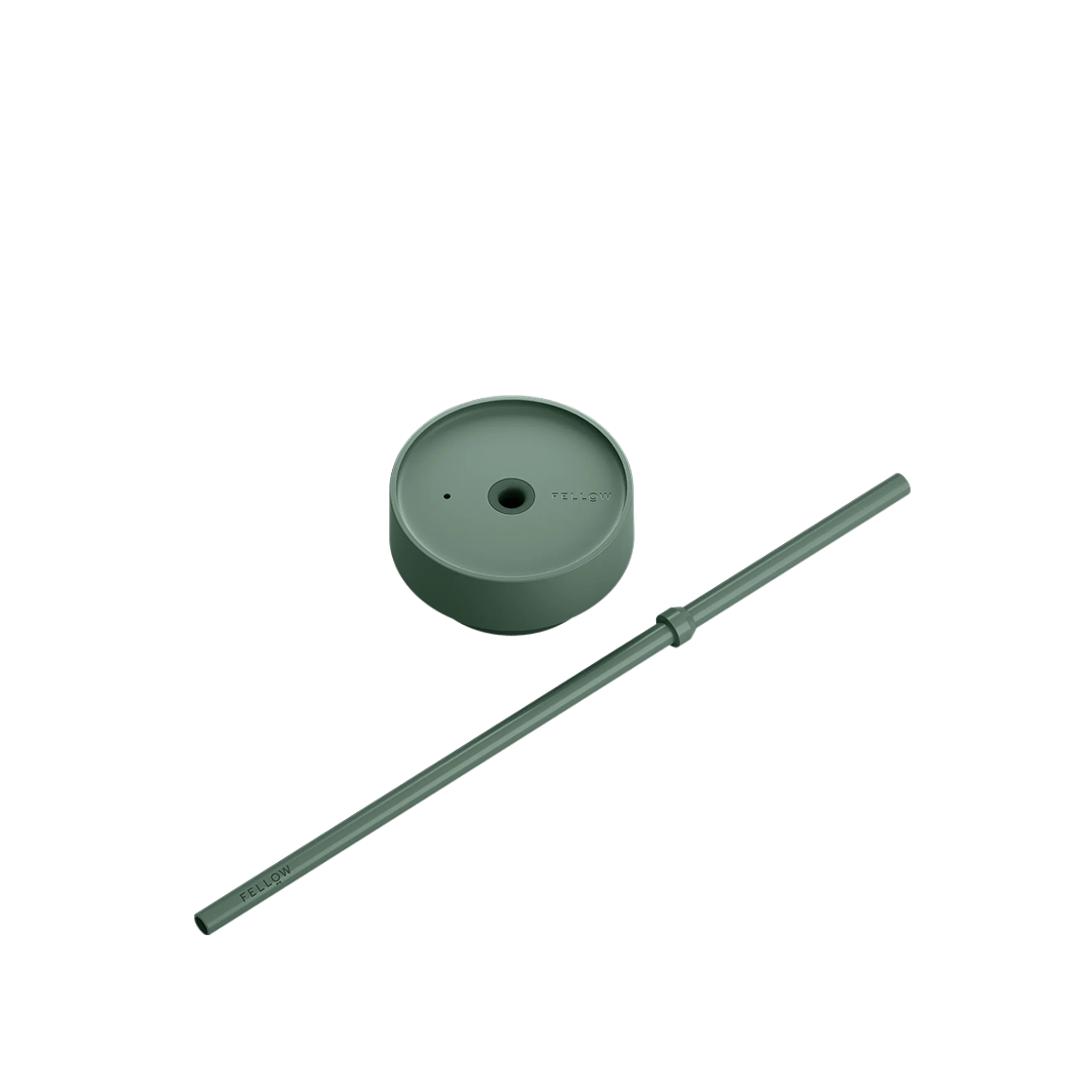9810827010499 Fellow Carter Cold Lid + Straw 20oz – Smoke Green