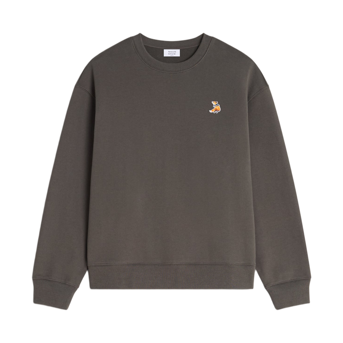 QM00301KM0341-0453 Maison Kitsune Dreaming Fox Comfort Sweatshirt Beluga