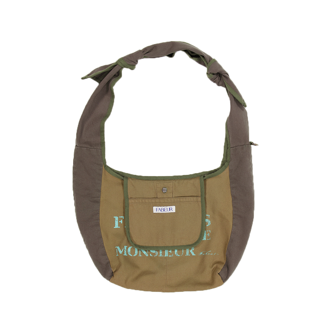 파버 벨로 백 프린팅 카키(FABEUR Vélo Bag Printing Khaki) - 2