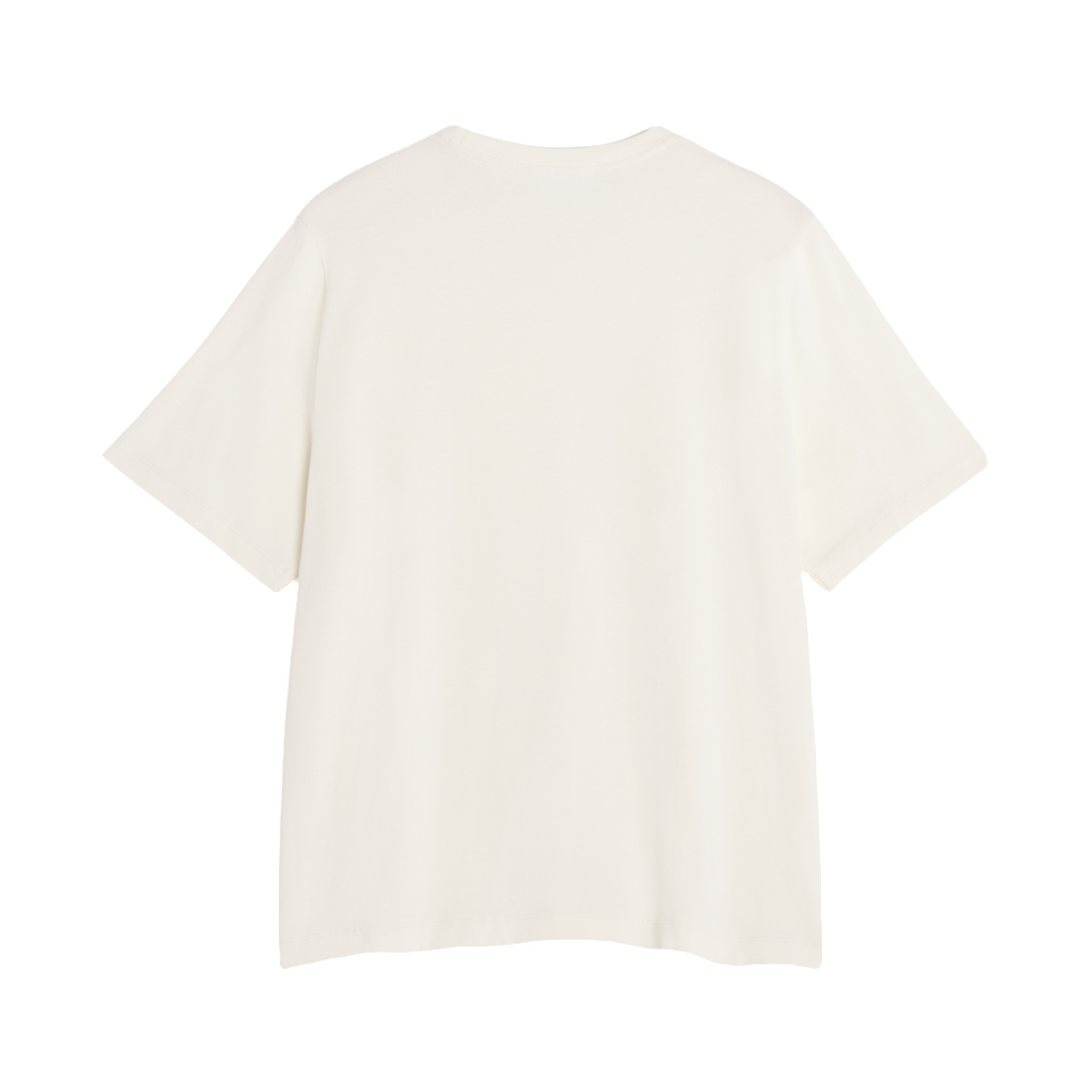 (W) 메종 키츠네 드레스드 폭스 컴포트 티셔츠 도브((W) Maison Kitsune Dressed Fox Comfort T-Shirt Dove) - 2