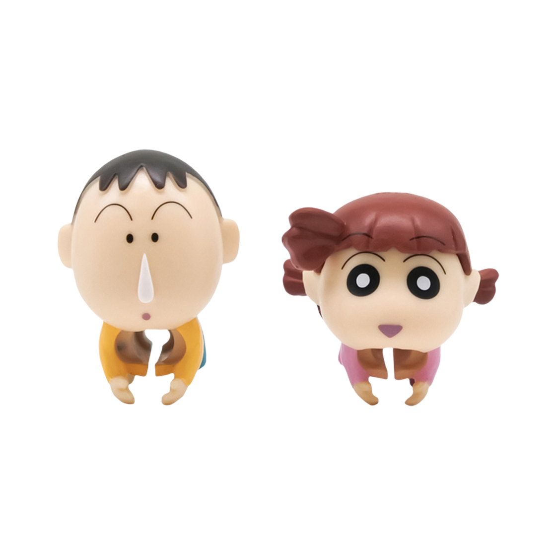 애니모어 짱구는못말려 유리&맹구 케이블홀더세트(Animore Crayon Shinchan Yuri&Bochan Cable Holder Set) - 1