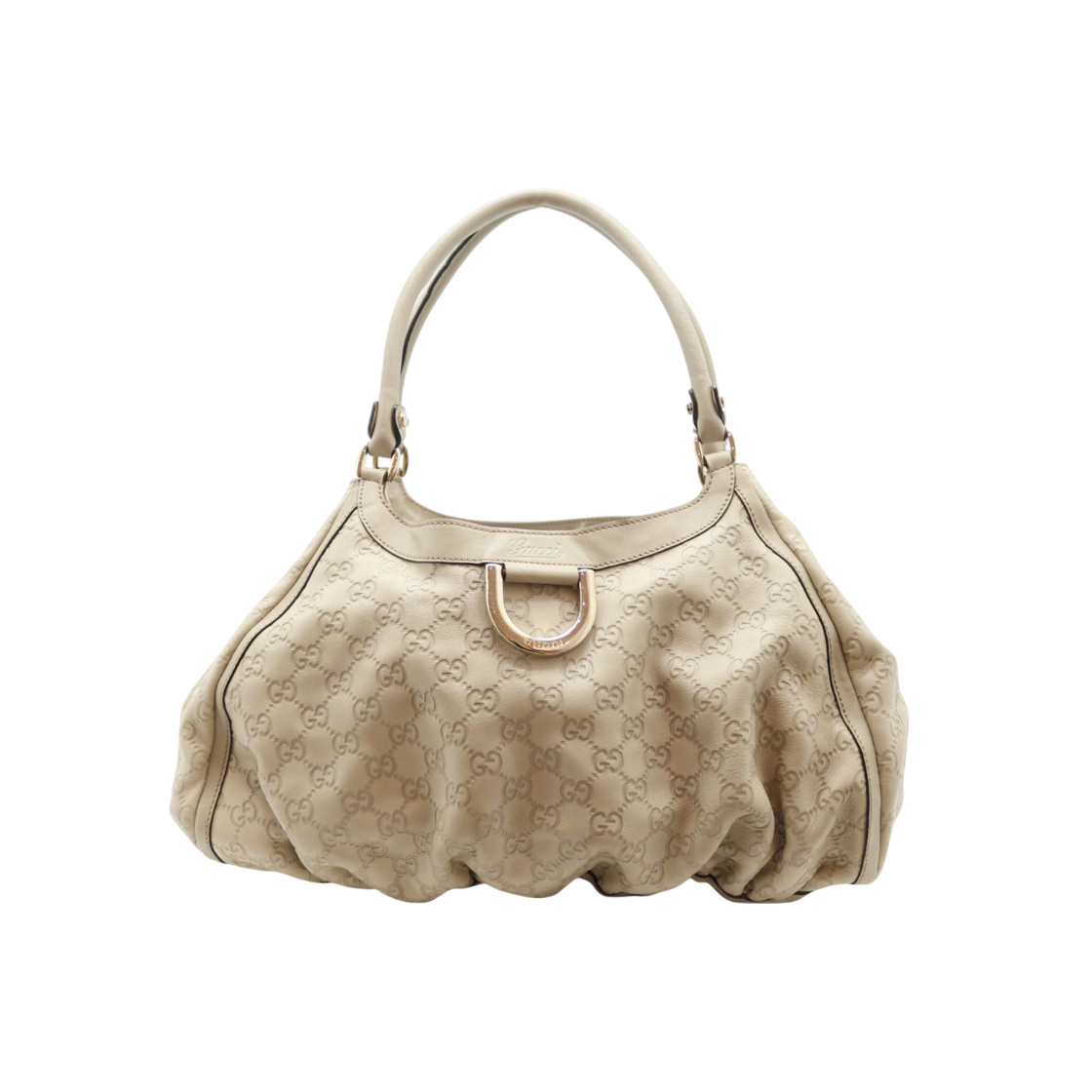 IT5WMMIR6AEO Gucci 189835 Jacquard D-Ring Shoulder Bag