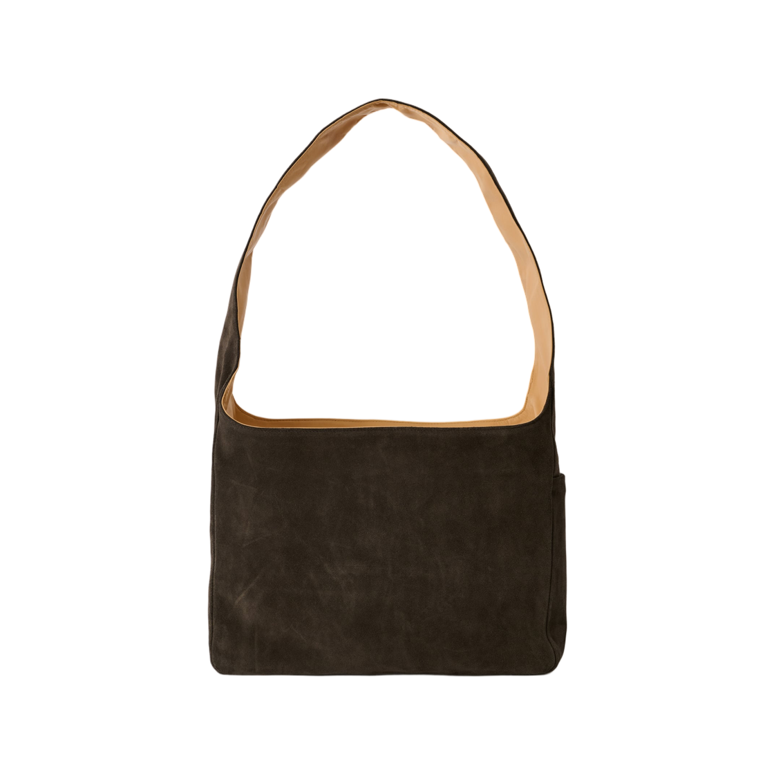 A2268GE Our Legacy Grande Brick Bag Espresso Brown Suede