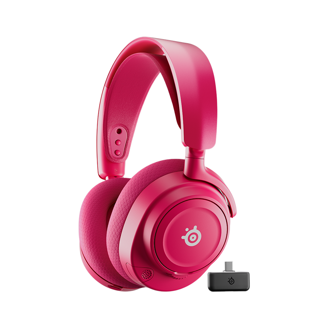 스틸시리즈 Arctis Nova 7 Gen2 듀얼 무선 게이밍 헤드셋 마젠타(Steelseries Arctis Nova7 Gen2 WL gaming headset)