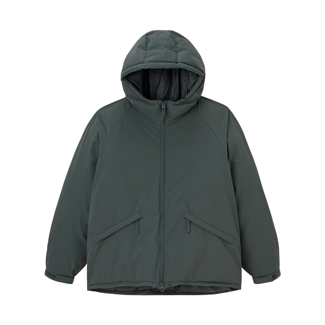 357378-58 GU Warm Padded Paka Dark Green