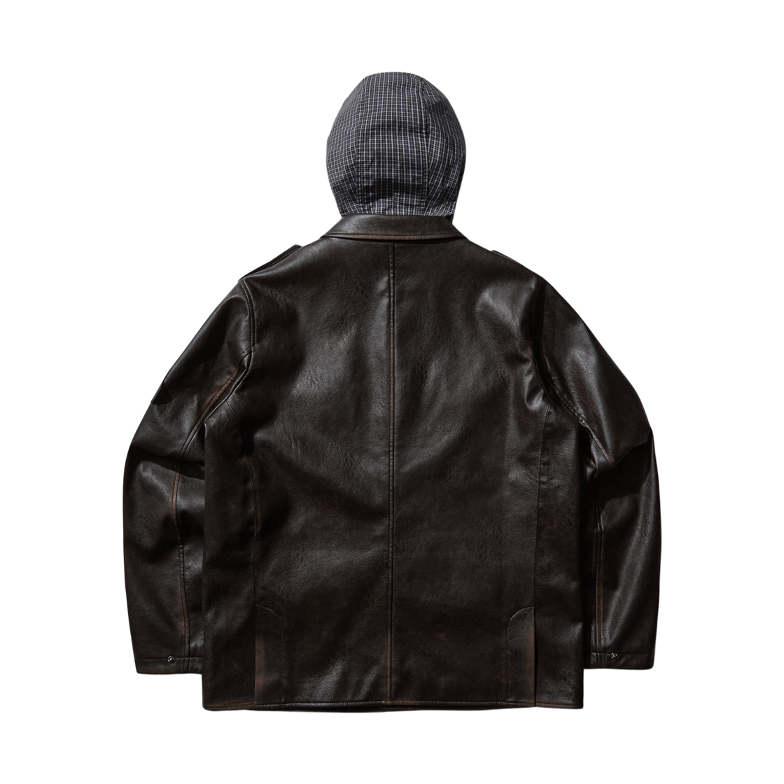 엄브로 x 슬램잼 에코 레더 서비스 자켓 번트 브라운(Umbro x Slam Jam Eco Leather Service Jacket Burnt Brown) - 2