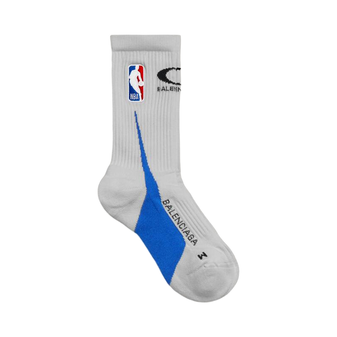 8643464F1B59016 Balenciaga x NBA Collaboration Socks Dirty White