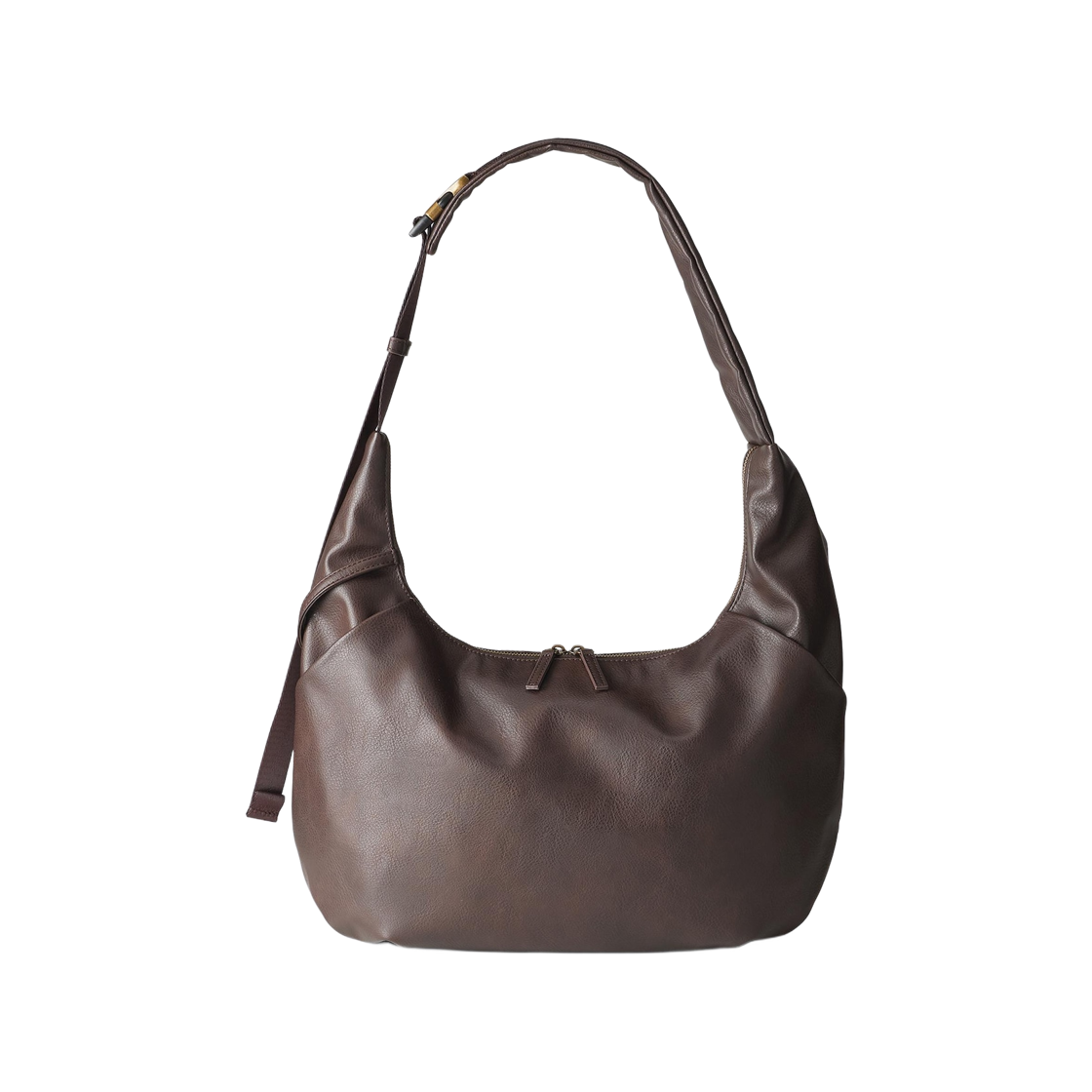 357806-37 GU Cocoon Shoulder Bag Brown