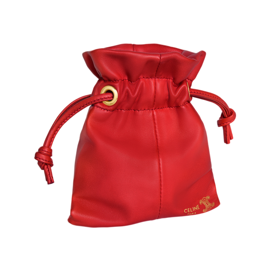 셀린느 마이크로 크리스탈 파우치 스무스 램스킨 울트라 레드(Celine Micro Crystal Pouch in Smooth Lambskin Ultra Red) - 2