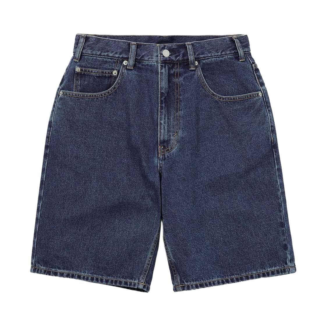 디스이즈네버댓 워시드 데님 쇼츠 블루(thisisneverthat Washed Denim Shorts Blue)