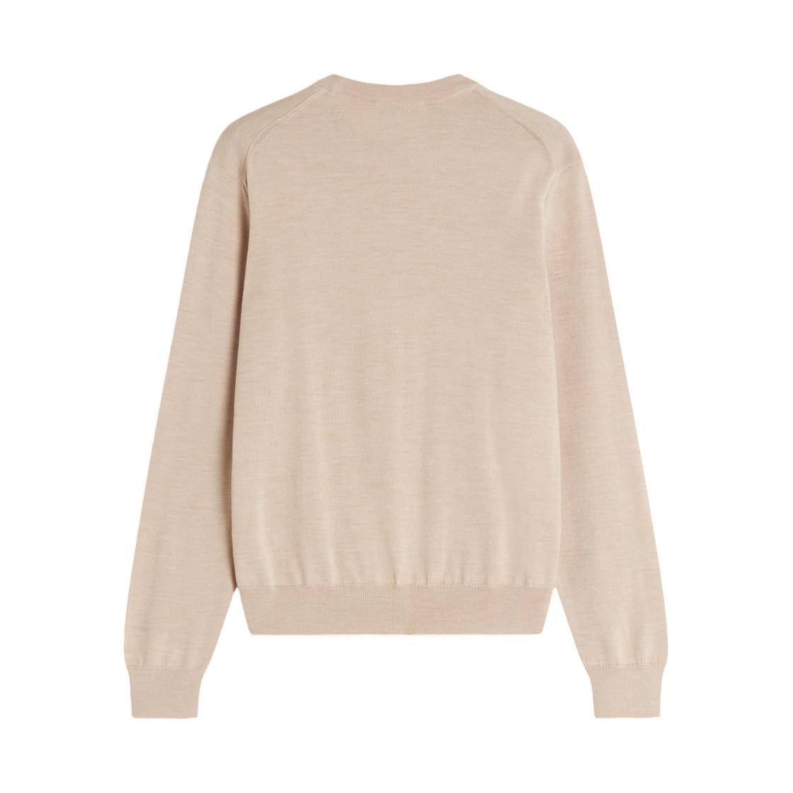 메종 키츠네 폭스 헤드 메리노 레귤러 점퍼 로스티드 아몬드(Maison Kitsune Fox Head Merino Regular Jumper Roasted Almond) - 2