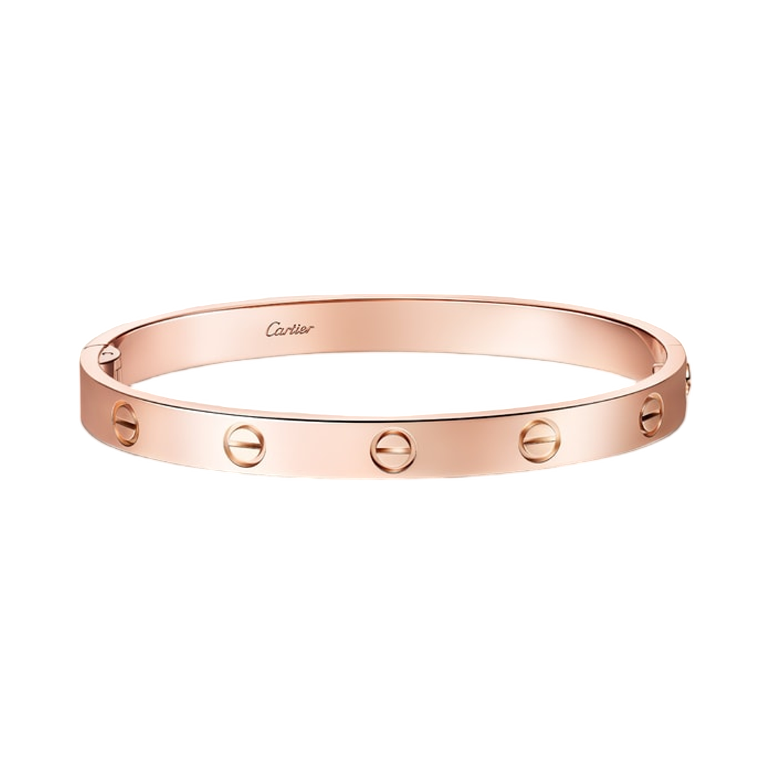 까르띠에 러브 클래식 브레이슬릿 싱글 스크류 락 핑크 골드(Cartier Love Classic Bracelet Single Screw Lock Pink Gold) - 1