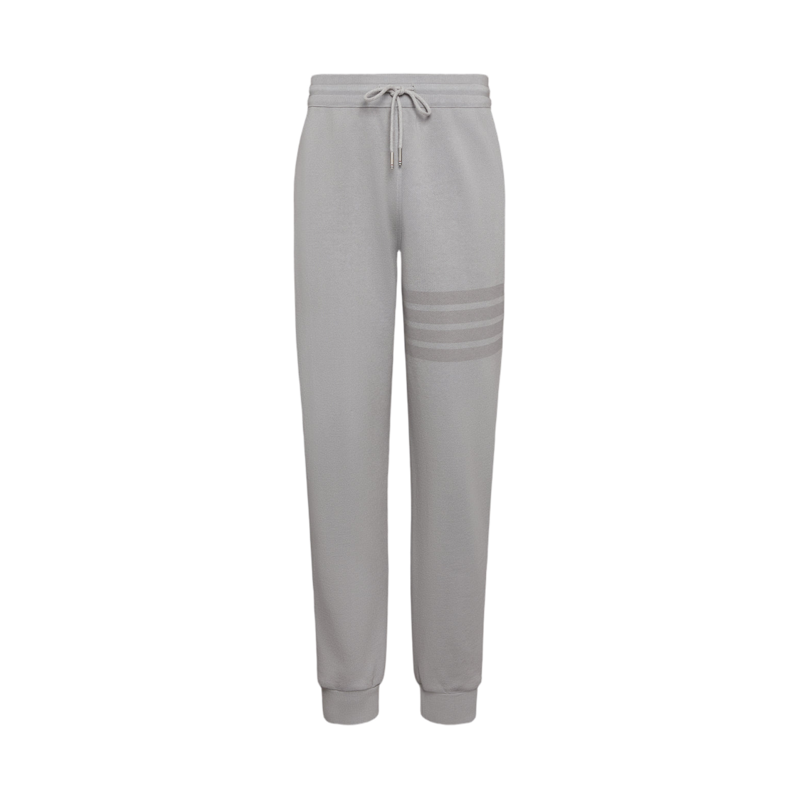톰브라운 솔리드 루프백 오버다이드 사선 스웨트팬츠 라이트 그레이(Thom Browne Solid Loopback Overdyed 4-Bar Sweatpants Light Grey)