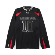 Balenciaga x NBA Collaboration Oversized Long Sleeve T-Shirt Black Multicolor