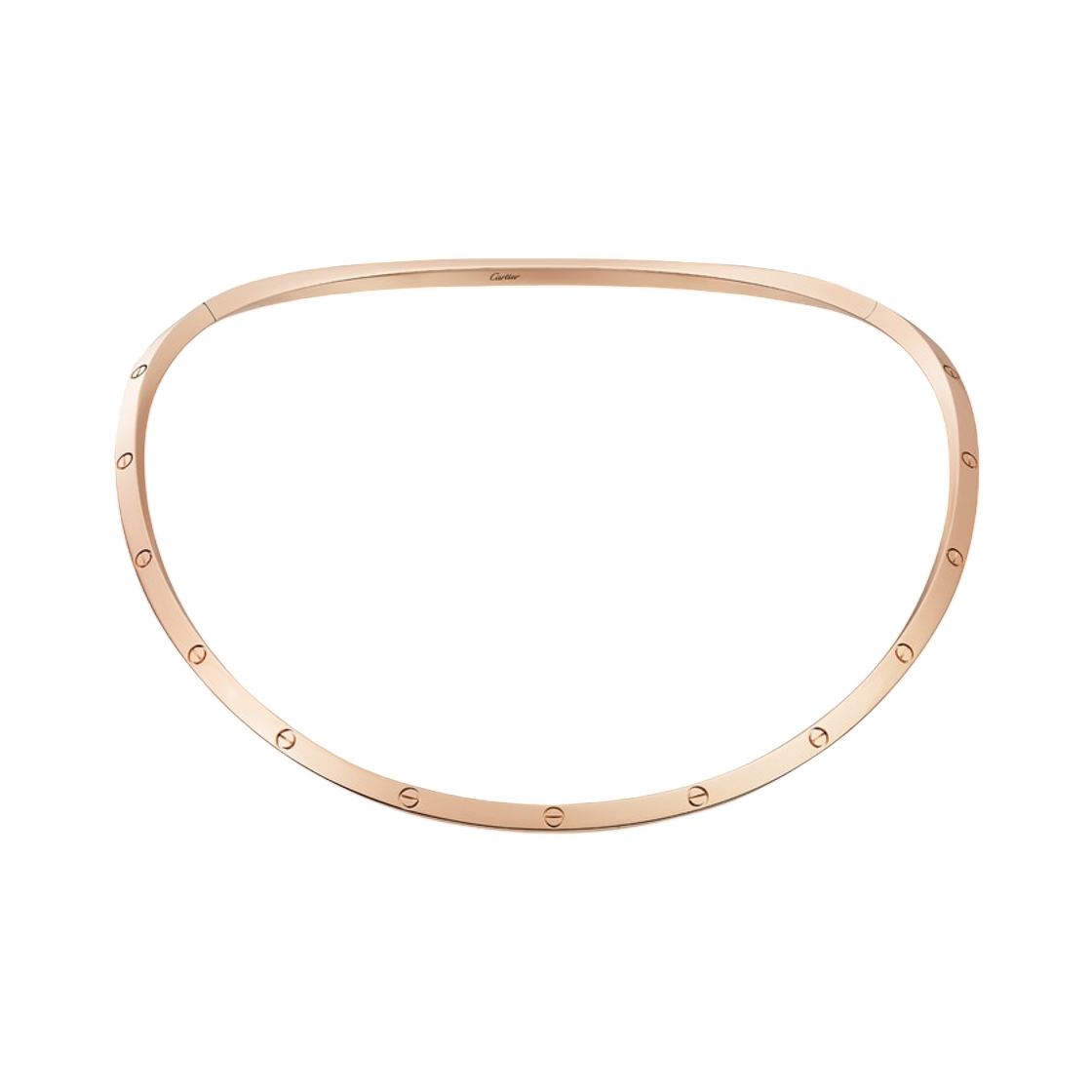 까르띠에 러브 토크 네클리스 핑크 골드(Cartier Love Torque Necklace Pink Gold) - 1